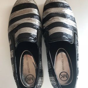 Michael Kors sequence slip on sneaker